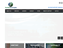 Tablet Screenshot of fronteraconcepts.com